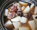 家の簡単煮るだけ牛スジ大根作り方1写真