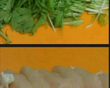 鶏むね肉と水菜のあっさり炒め作り方1写真