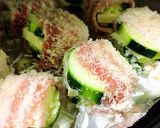 簡単❤︎ズッキーニと豚肉のパン粉焼き作り方4写真