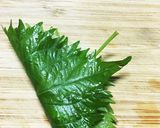 大葉で鶏餃子風♡作り方6写真