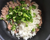 半熟目玉焼きのせガパオライス作り方3写真