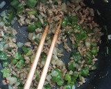 半熟目玉焼きのせガパオライス作り方5写真