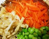 枝豆とヒジキDEほっこり炊き込みご飯♪作り方4写真