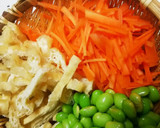 枝豆とヒジキDEほっこり炊き込みご飯♪作り方4写真