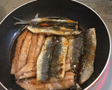 アツアツご飯にのせて、イワシの蒲焼き♪♪作り方4写真
