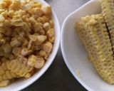 とうもろこしご飯♪芯も炊いちゃいます♪♪作り方1写真