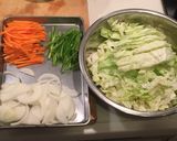 お野菜たくさんの入った美味しい焼きそば作り方1写真