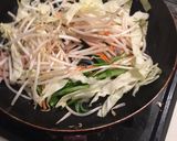 お野菜たくさんの入った美味しい焼きそば作り方4写真