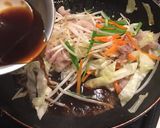 お野菜たくさんの入った美味しい焼きそば作り方5写真