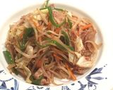 お野菜たくさんの入った美味しい焼きそば作り方9写真
