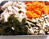 簡単！ジューシー 沖縄炊き込みご飯作り方4写真