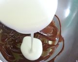 15cm シンプル チョコクリームケーキ作り方9写真