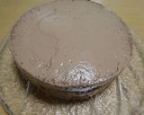 15cm シンプル チョコクリームケーキ作り方23写真