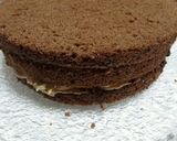 15cm シンプル チョコクリームケーキ作り方22写真
