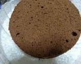 15cm シンプル チョコクリームケーキ作り方21写真