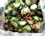 ぱりぱり食感が美味♬薄切り胡瓜の漬物作り方6写真