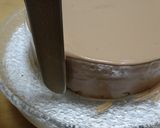 15cm シンプル チョコクリームケーキ作り方27写真
