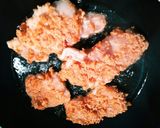 鶏ムネの柿種揚げ作り方6写真