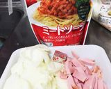 捨てないで！余ったミートソースでスープ作り方1写真