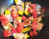夏野菜巻き巻き〜かぼちゃ作り方4写真