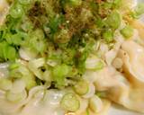 夏用の冷たいエビ入りワンタン作り方3写真