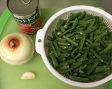 確かトルコ風…いんげんのトマト煮作り方1写真