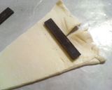 冷凍シートでチョコクロワッサン作り方2写真