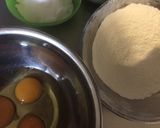 しっとりスポンジケーキ☆18センチ共立て作り方1写真