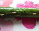 朝採り胡瓜♡お味噌をサンドして夏のおやつ作り方2写真