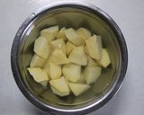 手羽元とさつまいものいちじく煮作り方1写真