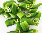 旬のお野菜で♡ナスと万願寺の煮びたし作り方1写真