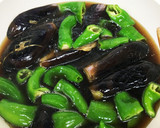 旬のお野菜で♡ナスと万願寺の煮びたし作り方5写真