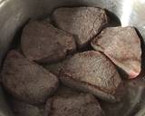 今日はご馳走♪ 牛肉のデミグラスソース煮作り方2写真