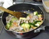 エビ☆豚コマ☆ズッキーニの中華炒め作り方7写真