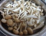 即席10分♪料亭の味✿梅ときのこ雑炊✿作り方2写真