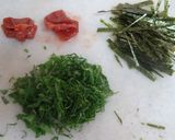 即席10分♪料亭の味✿梅ときのこ雑炊✿作り方3写真