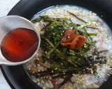 即席10分♪料亭の味✿梅ときのこ雑炊✿作り方8写真