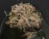 キノコのペペロンチーノ 簡単 美味しい作り方3写真