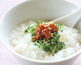 即席10分♪料亭の味✿梅ときのこ雑炊✿作り方10写真