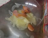 残りカレーでポテトオニオンのチーズ焼き作り方3写真