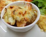 残りカレーでポテトオニオンのチーズ焼き作り方5写真