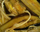 茄子ともやしの卵とじ作り方3写真