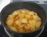 冬瓜のひき肉あんかけ作り方2写真