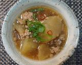 冬瓜のひき肉あんかけ作り方3写真