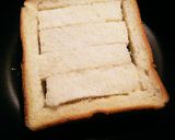 フライパンだけで目玉焼きトースト♪作り方2写真
