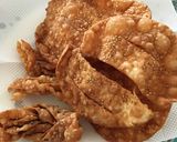 餃子の皮で作るおせんべい作り方4写真