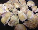 簡単＊ガーリック香る鶏肉のオーロラソース作り方4写真