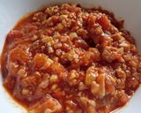 大豆入りミートソース　息子のダイエット食作り方17写真