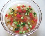 ゆる糖質オフの野菜たっぷり彩りテリーヌ☆作り方5写真