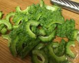 ゴーヤーの肉卵炒め作り方1写真